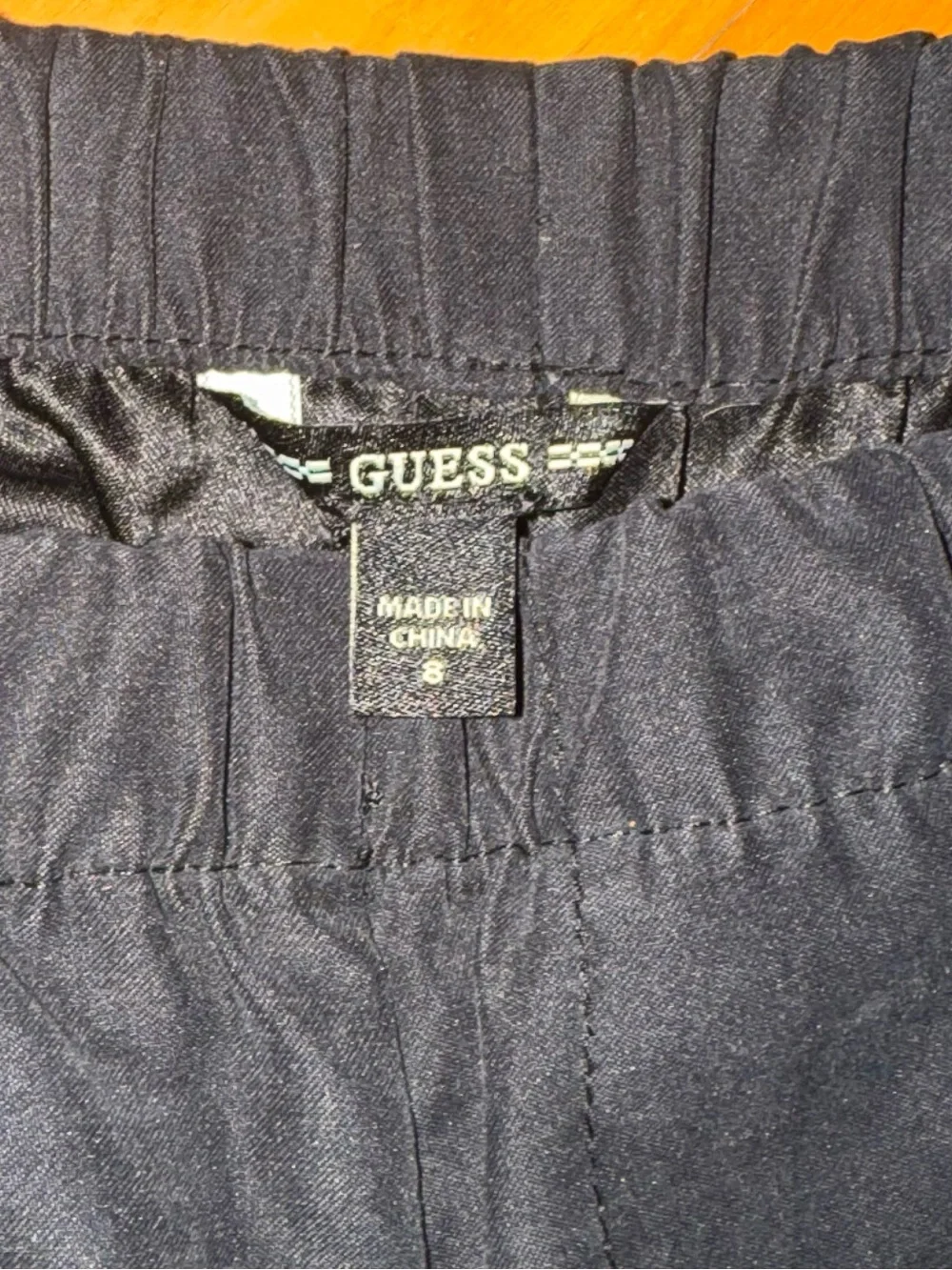 Guess Girls Black Cargo Joggers